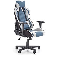 HALMAR Kajman, modrá / bílá - Office Chair