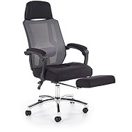HALMAR Freeman, černá / šedá - Office Armchair