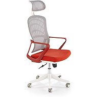 HALMAR Fidato II, orange / white - Office Chair