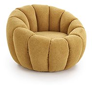 Halmar Tubby II, yellow - Armchair