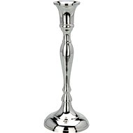 H&L Silver metal candle holder Hight 20cm, variant F - Candlestick