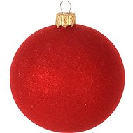 H&L Christmas ornaments - matt red ball, diameter 6 cm - Christmas Ornaments