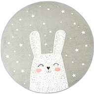 H&L Children's rug Bunny 120 cm grey - Carpet