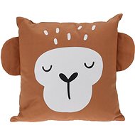 H&L Baby pillow Safari Monkey 40 × 40 cm brown - Pillow