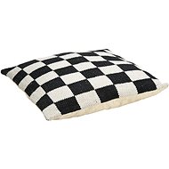H&L Seat cushion Cube 80 × 80 cm black/white - Pillow Seat