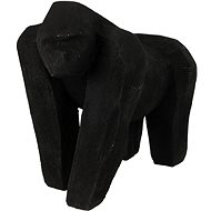 H&L Gorilla figurine 21 × 23 cm black - New
