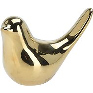 H&L Bird decoration 10 cm, gold, view left - Decoration