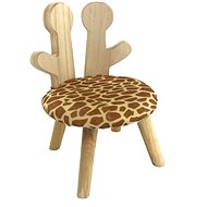H&L Dětský taburet 27 × 27 cm, žirafa - Stool