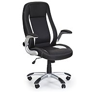 Halmar Saturn, black/white - Office Armchair