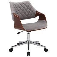 Halmar Colt, grey / walnut - Office Chair