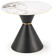Halmar Jameson A, marble / black - Coffee Table
