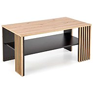 Halmar Cyrus, oak artisan / black - Coffee Table