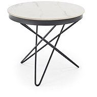 Halmar Garfield II, marble / black - Coffee Table