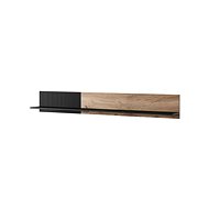 Halmar Random P-2, oak wotan / black, laminate - Shelf