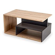 Halmar Iva, oak artisan / black - Coffee Table