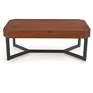 Halmar Lavida, walnut / black - Coffee Table