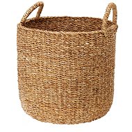 H&L Cyperus Wicker basket large 38 × 38 × 46 cm natural - Basket