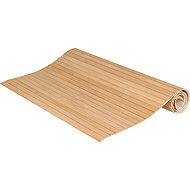 H&L Bamboo rug 80 × 50 cm, light natural - Bath Mat