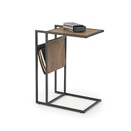 Halmar Compact, zlatý dub / černý - Konferenční stolek