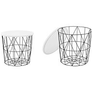 Halmar Mariffa, black / white - Coffee Table