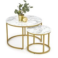 Halmar Paola, marble - Coffee Table