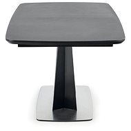 Halmar Fangor rozkládací, tmavě šedý / černý - Dining Table