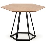 Halmar Herman, 110 × 77 × 95, lamino / kov - Jídelní stůl