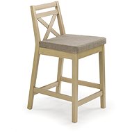 Halmar Borys LOW, dub sonoma - Bar Stool