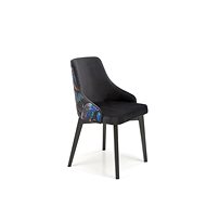Halmar Endo, černá / bluvel 19 (zelená) - Dining Chair