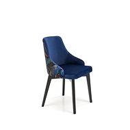 Halmar Endo, černá / bluvel 86 (granátová) - Dining Chair