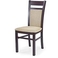 Halmar Gerard 2, ořech / béžová - Dining Chair