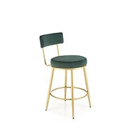 Halmar H115, green / gold - Bar Stool