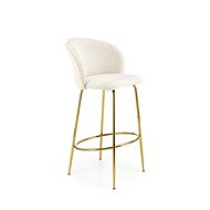 Halmar H116, krémová / zlatá - Bar Stool