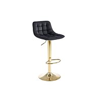 Halmar H120, zlatá / černá - Bar Stool