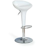 Halmar H17, bílá - Bar Stool