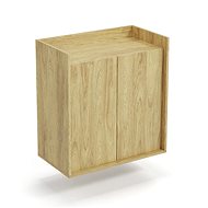 Halmar Mobius 2D chest of drawers, natural - Chest of Drawers