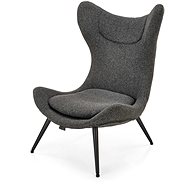 Halmar Čalouněné křeslo Atlantis, černé - Armchair
