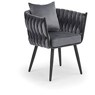 Halmar Čalouněné křeslo Avatar 2, šedé / černé - Armchair