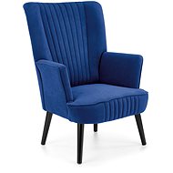 Halmar Čalouněné křeslo Delgado, modré - Armchair