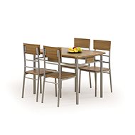 Halmar Natan 4+1, ořech - Jídelní set