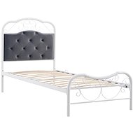 Halmar Children's bed Fabrizia 90, grey / white - Bed