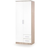 Halmar Lima II, white / sonoma oak - Wardrobe
