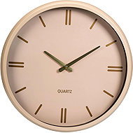 H&L Nástěnné hodiny Elegantní 38 cm, krémové - Nástěnné hodiny