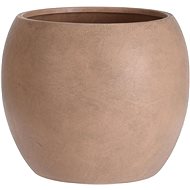 H&L Oval Ceramic packaging, terracotta 19,5 × 19,5 × 16 cm - Decorative Planter