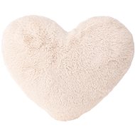 H&L Decorative pillow Heart 40 × 40 cm, cream - Pillow