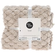 H&L Bumpy 150 × 125 cm, beige - Blanket