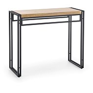 Halmar Bolivar KN1, golden oak/black - Writing Desk