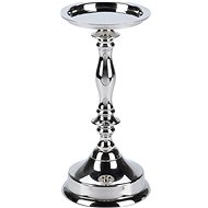 H&L Silver candle holder Lock, 21,5 cm, metal - Candlestick
