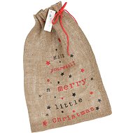 H&L Pytel na vánoční dárky 46cm, Merry Christmas - Gift Bag