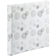 HAMA Graphic tečky jumbo, 30 × 30 cm, 80 bílých stran - Photo Album